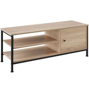 tectake TV-meubel Durban 110x40x45,5cm, Industrieel Licht Hout, Eiken Sonoma product