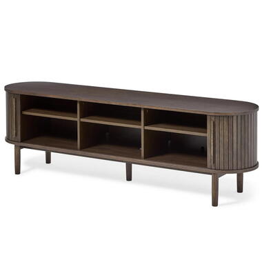 Tv-Meubel Donker Eikenhout - 180x40x55,6cm - Meta product
