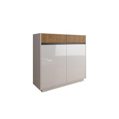 Meubella - Dressoir Madeline - Wit - 112 cm product