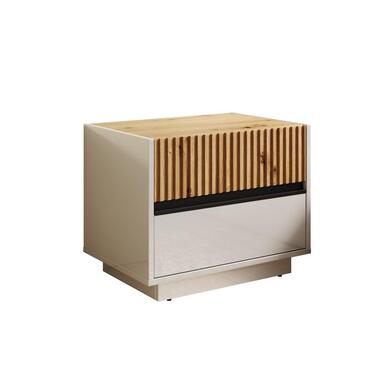 Meubella Table de chevet Madeline - Blanc - 58 cm product