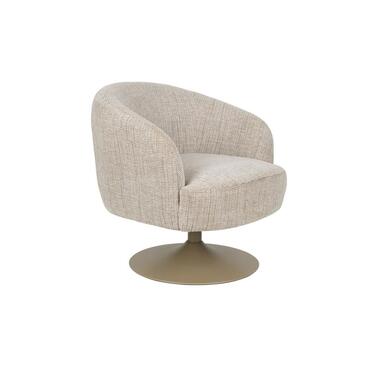 Housecraft Renate Fauteuil Draaibaar Beige/ Bruin product