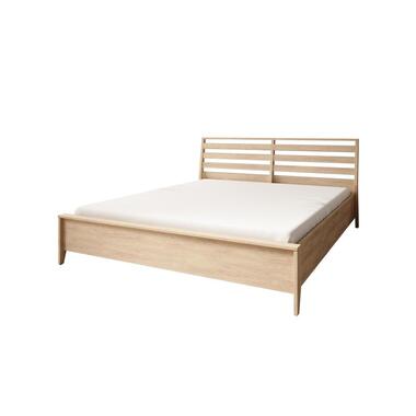 Meubella - Tweepersoonsbed Cody - Eiken - 180x200 cm - Met gaslift product