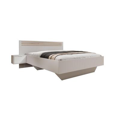 Meubella Lit double Franklin - Blanc - 160x200 cm product