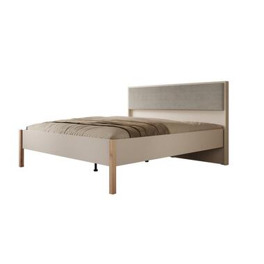 Meubella Lit double Bahia 2 - Beige - 180x200 cm product