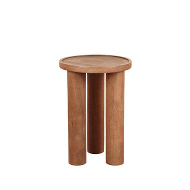 LABEL51 Table d'appoint Elly - Nature - Bois de manguier - 42 cm product