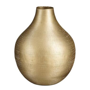 Mica Decorations Kyan Vase - H31 x Ø25 cm - Aluminium - Champagne product