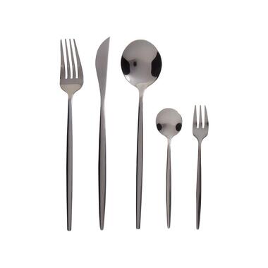 RIGATONI - Bestekset - Zwart - Roestvrij staal product