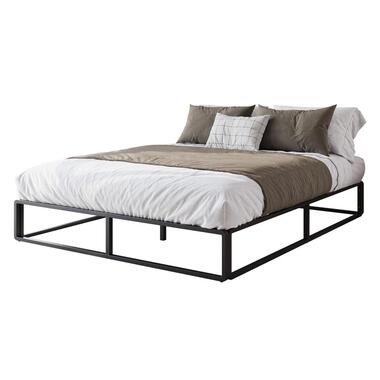 Meubella Lit double Andrea - Noir - 160x200 cm product