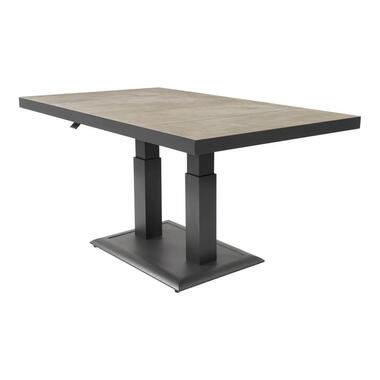 Table à manger réglable Murcia noir 140x85 cm - anthracite product