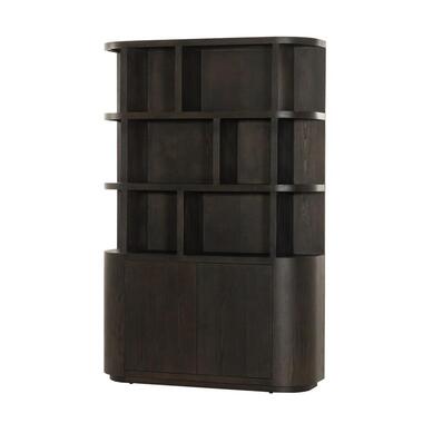 Bibliothèque Chêne Marron - 145x40x220cm - Novero product