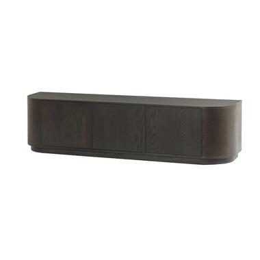 Meuble TV Chêne Brun Foncé - 180x40x45cm - Novero product