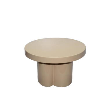Table Basse Beige Acier - 56,5x56,5x35,5cm - Brix Noa product