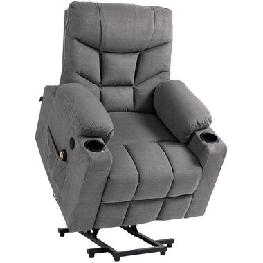 CLP Fauteuil Andover Noir Cadre - Tissu - Gris product