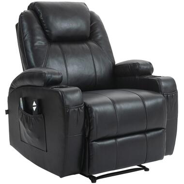 CLP Fauteuil Hepler zwart Frame - Kunstleer - zwart product