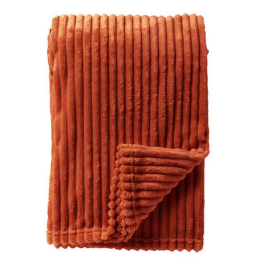 Plaid Marthy - orange - 140x180 cm product