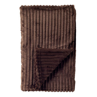 Plaid Marthy - chocolat - 140x180 cm product