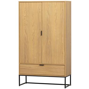 SILAS 2-PORTES CABINET MÉLAMINE CHÊNE product