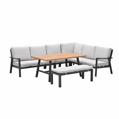 Garden Impressions lounge dining set Lissabon valley sand - 6-delig product