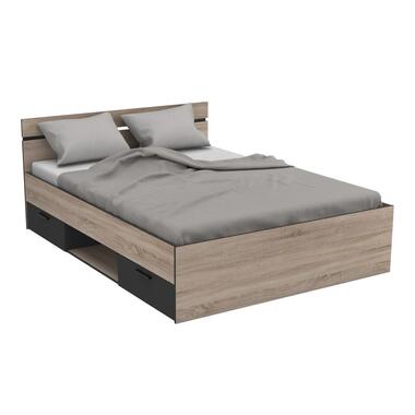 Lit 140X200 cm 2 tiroirs et 1 niche L204,3 cm - MICHIGAN product