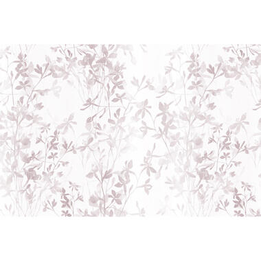 Sanders & Sanders fotobehangpapier - bloemen - roze en wit - 424 x 280 cm product