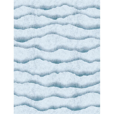 Sanders & Sanders papier peint panoramique - pierre de marbre en couches - bleu product