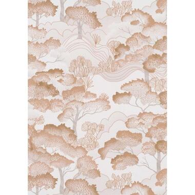 Erismann behangpapier - bomen - terracotta - 53 cm x 10.05 m - 662374 product