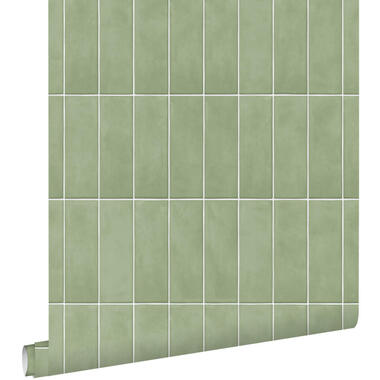 ESTAhome papier peint - motif de carrellages - vert - 50 x 900 cm product