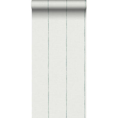 Sanders & Sanders papier peint - à rayures - bleu vert et blanc product