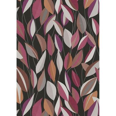 Erismann papier peint - feuilles - rose et violet - 53 cm x 10.05 m product
