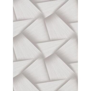 Erismann papier peint - motif graphique 3D - beige - 53 cm x 10.05 m product