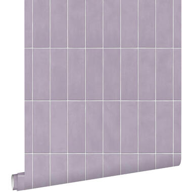 ESTAhome papier peint - motif de carrellages - violet - 50 x 900 cm product