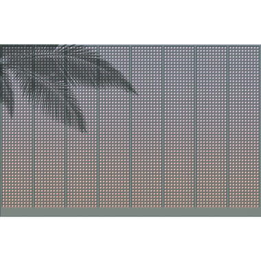 Sanders & Sanders fotobehangpapier - palmbladeren - meerkleurig - 424 x 280 cm product