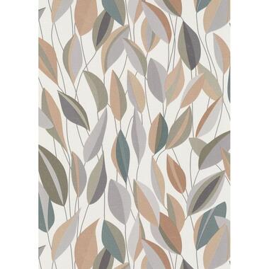 Erismann behangpapier - bladeren - bruin en grijs - 53 cm x 10.05 m product