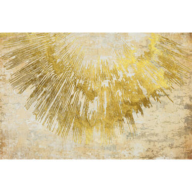 Sanders & Sanders fotobehangpapier - steen - goud - 424 x 280 cm product