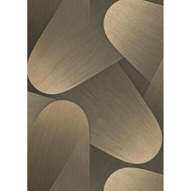 Erismann papier peint - motif graphique 3D - or - 53 cm x 10.05 m product