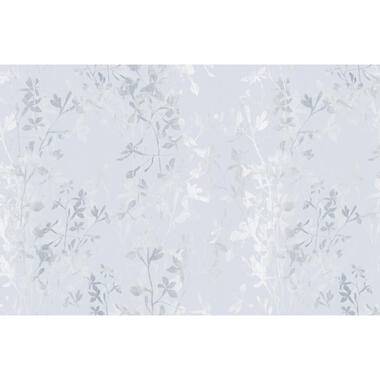 Sanders & Sanders fotobehangpapier - bloemen - blauw - 424 x 280 cm product