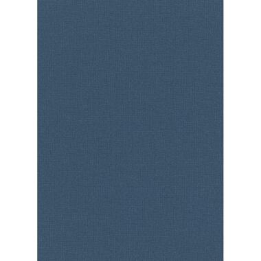 Erismann behangpapier - linnenstructuur - blauw - 53 cm x 10.05 m product