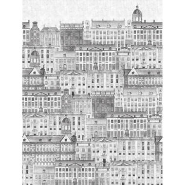 Sanders & Sanders papier peint panoramique - vue de la ville - gris product