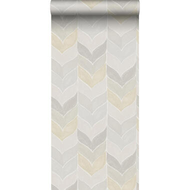 Sanders & Sanders papier peint - motif graphique - beige et gris product