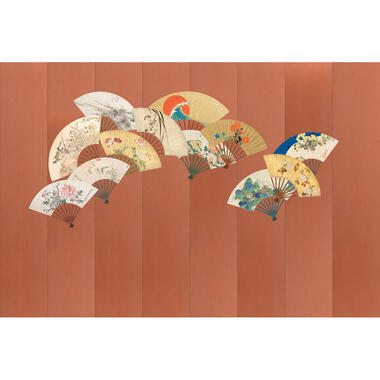 Sanders & Sanders fotobehangpapier - oosters motief - terracotta - 424 x 280 cm product