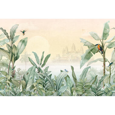 Sanders & Sanders papier peint panoramique - jungle - vert - 424 x 280 cm product