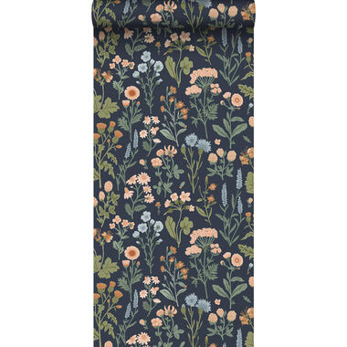 Sanders & Sanders papier peint - fleurs des champs - bleu foncé - 50 x 900 cm product