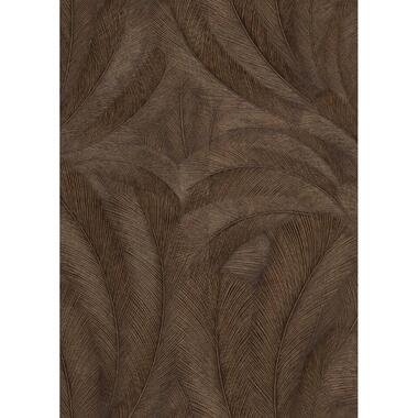 Erismann behangpapier - bladeren - donkerbruin - 53 cm x 10.05 m product