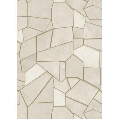 Erismann behangpapier - tegelmotief - beige - 53 cm x 10.05 m - 662360 product