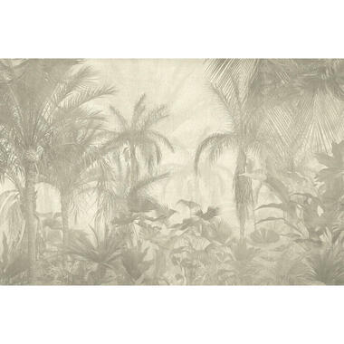 Sanders & Sanders fotobehangpapier - jungle-motief - grijs en beige product