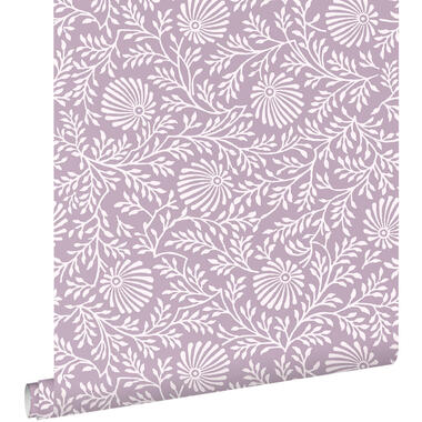 ESTAhome papier peint - fleurs vintage - lilas violet - 50 x 900 cm product