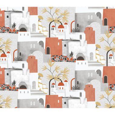 Sanders & Sanders papier peint panoramique - maisons méditerranéennes product