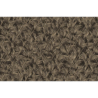 Sanders & Sanders papier peint panoramique - feuilles de palmier - marron product