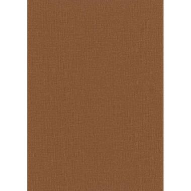 Erismann behangpapier - linnenstructuur - terracotta - 53 cm x 10.05 m product