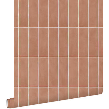 ESTAhome behangpapier - tegelmotief - terracotta - 50 x 900 cm product